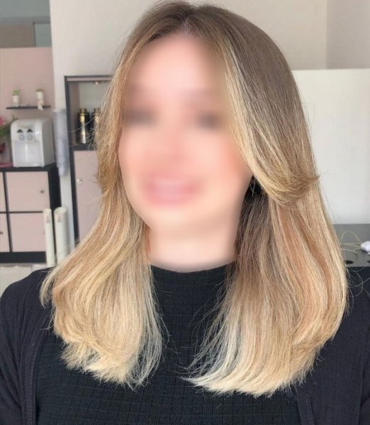  مدل مو چتری پرده ای دخترانه