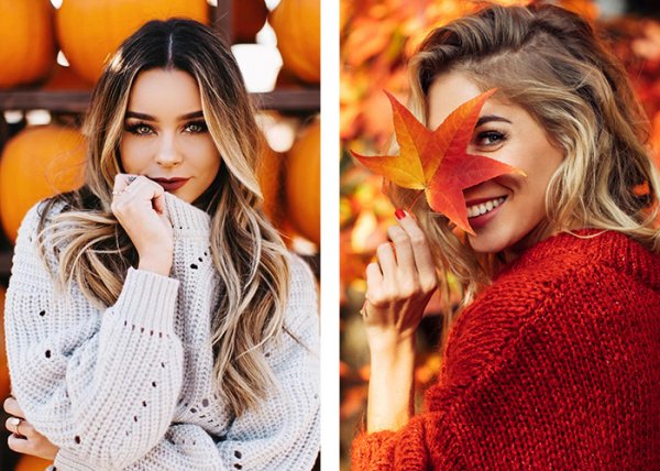  65 ژست عکاسی در جنگل دخترانه