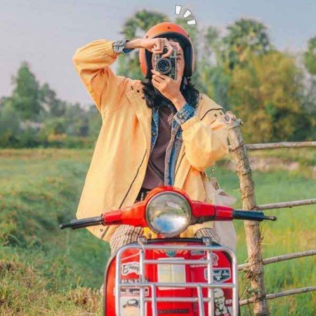  ژست عکاسی در طبیعت بدون چهره