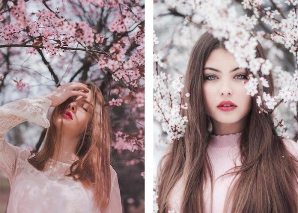  ژست عکاسی در طبیعت اینستاگرام