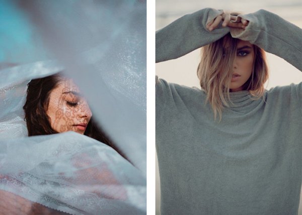  ژست عکاسی در طبیعت اینستاگرام