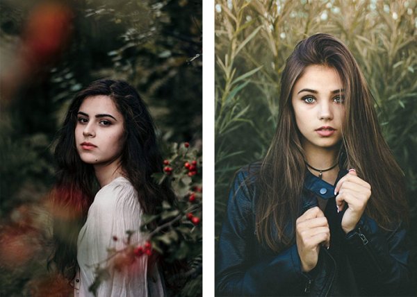  ژست عکاسی در جنگل شمال