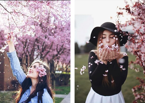  ژست عکاسی در جنگل شمال