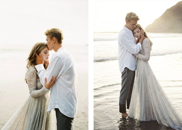  ژست عکاسی در طبیعت دونفره