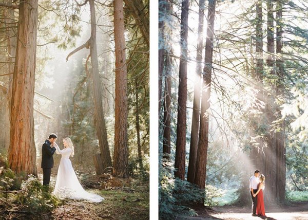  ژست عکاسی در طبیعت دونفره