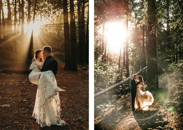  ژست عکاسی در طبیعت دونفره