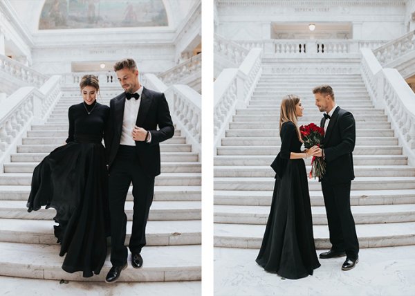  ژست عکس دونفره در طبیعت بهار