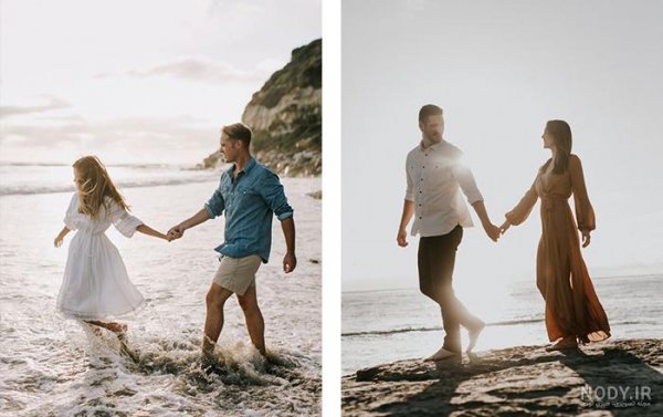  150 ژست عکس دونفره عاشقانه در اتلیه