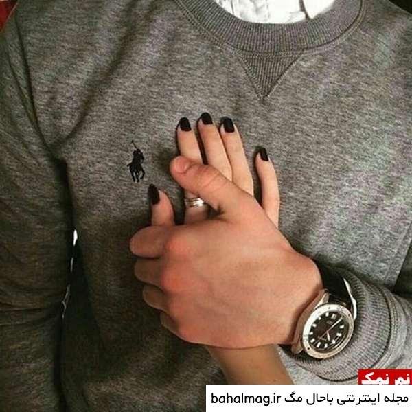  ژست عکس دونفره بدون چهره