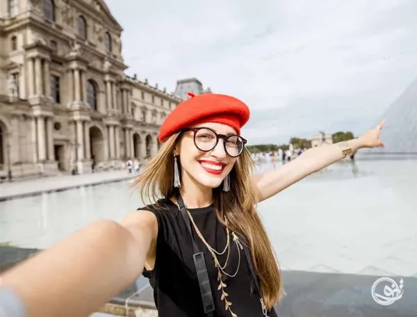  ژست عکس دونفره سلفی بدون چهره