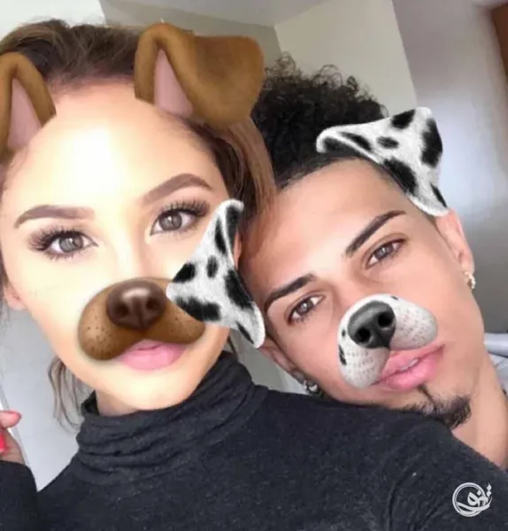  ژست عکس دونفره سلفی بدون چهره