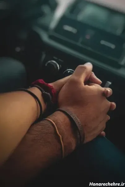  عکس کاپلی بدون چهره تو ماشین