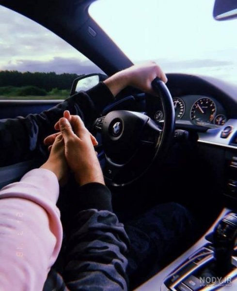 عکس دست دونفره طبیعی تو ماشین پژو پارس