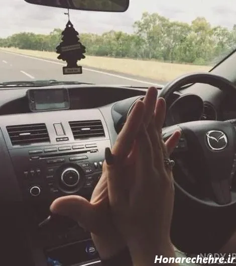  عکس دست دونفره تو ماشین ۲۰۶