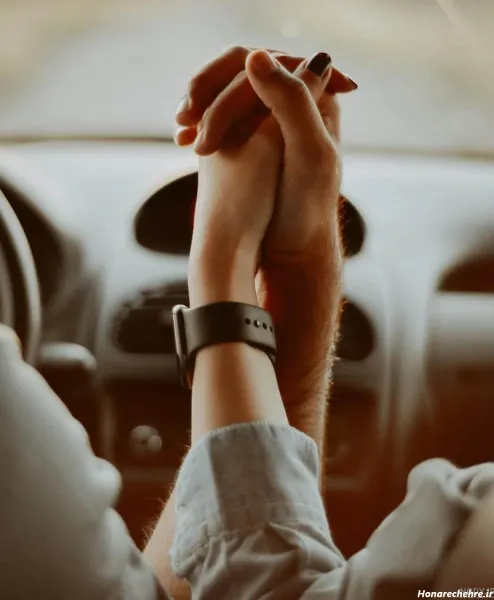 عکس دست دونفره تو ماشین سمند