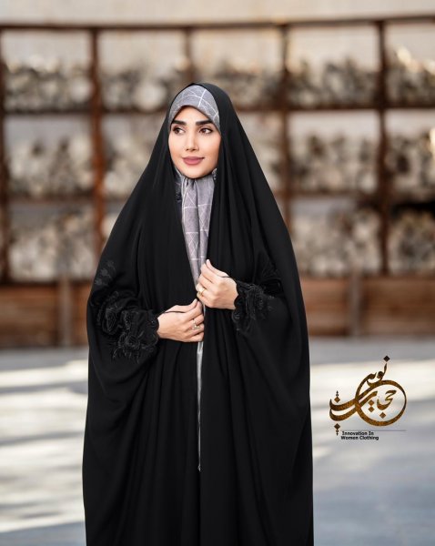  چادر عربی شیک دخترانه