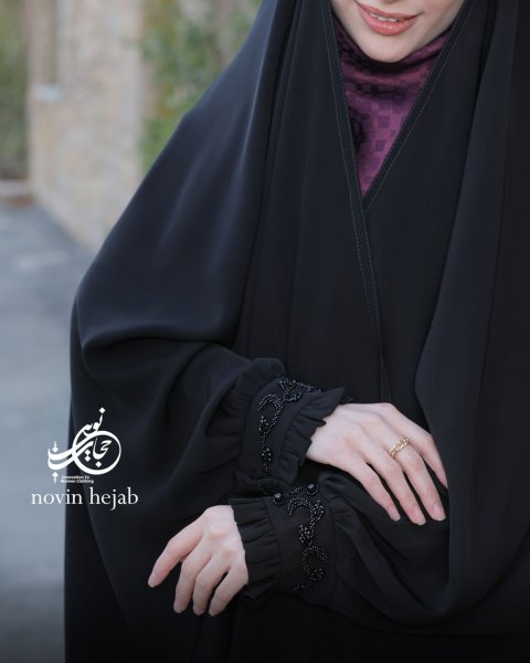  چادر عربی شیک دخترانه