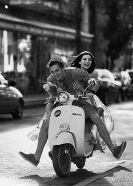  عکس سیاه سفید عاشقانه فانتزی