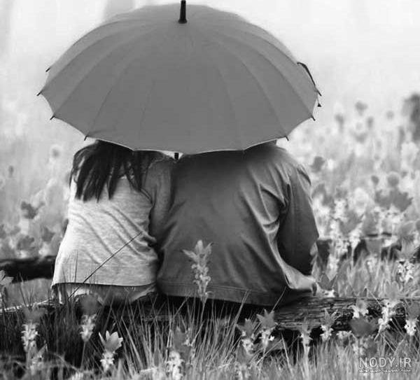  عکس سیاه سفید عاشقانه فانتزی