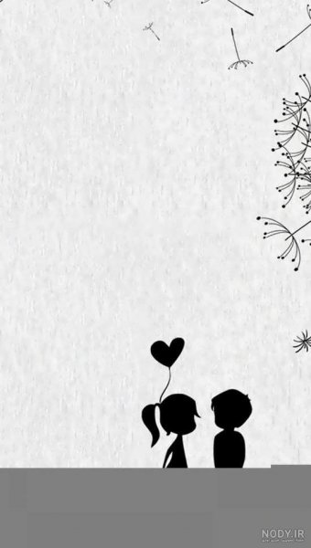  عکس سیاه سفید عاشقانه فانتزی