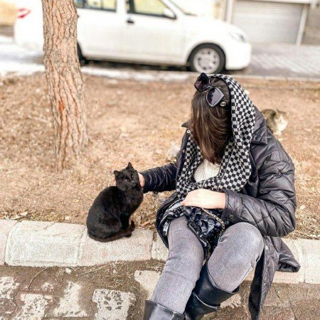  پروف گنگ دخترونه مشکی غمگین