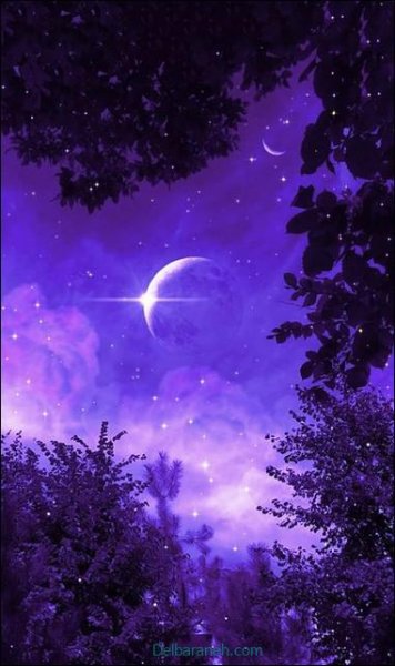  بک گراند بنفش پاستلی ساده