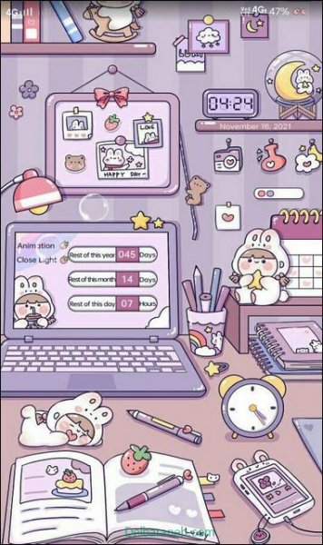  بک گراند بنفش پاستلی ساده