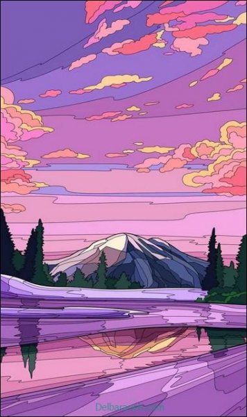  بک گراند بنفش پاستلی ساده