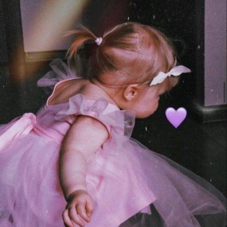  عکس پروفایل بنفش کیوت