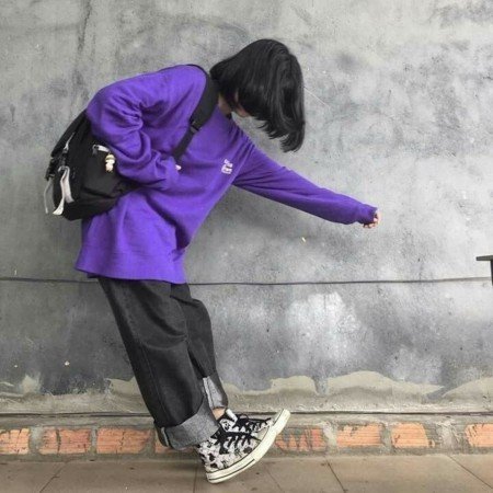  عکس پروفایل بنفش کیوت