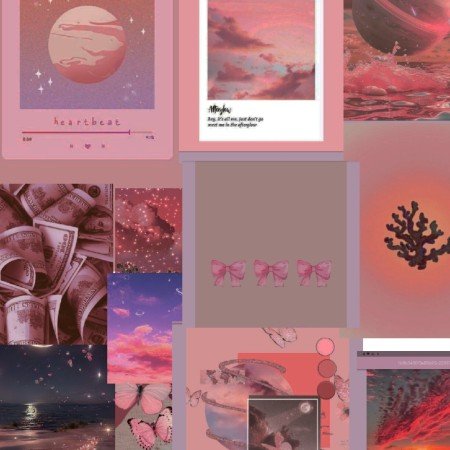  عکس پینترستی صورتی