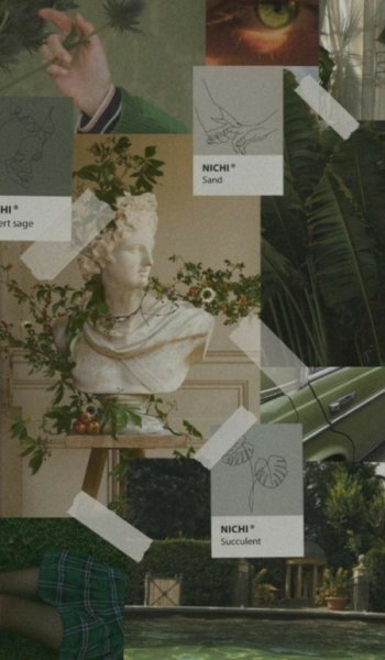  پروفایل پینترستی سبز