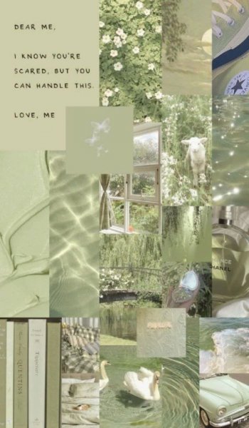  پروفایل پینترستی سبز