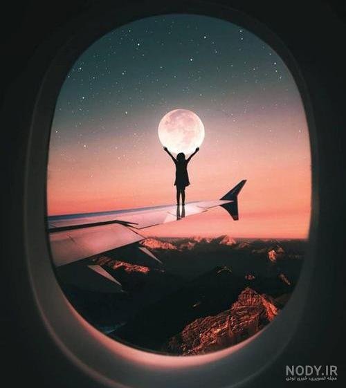  عکس ماه و دریا