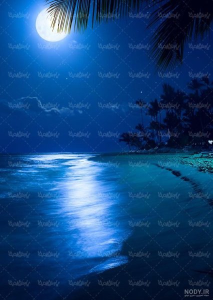  عکس ماه و دریا برای پروفایل