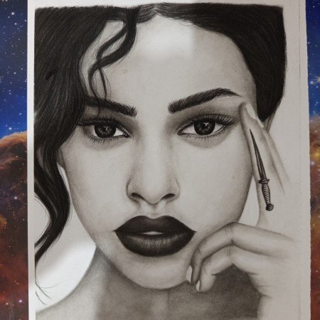  پروفایل هنری سیاه قلم