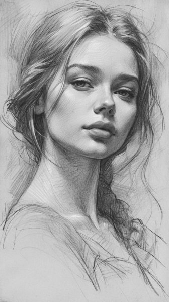  عکس چهره برای طراحی سیاه قلم ساده