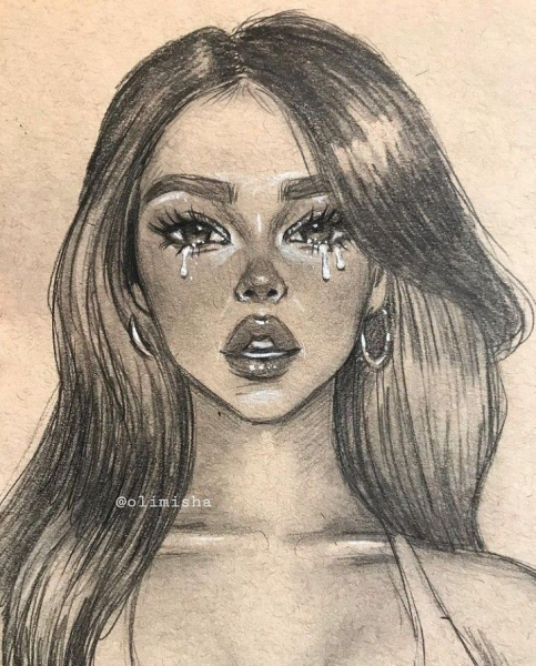  عکس چهره برای طراحی سیاه قلم ساده