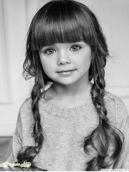  نقاشی سیاه قلم ساده کودکانه