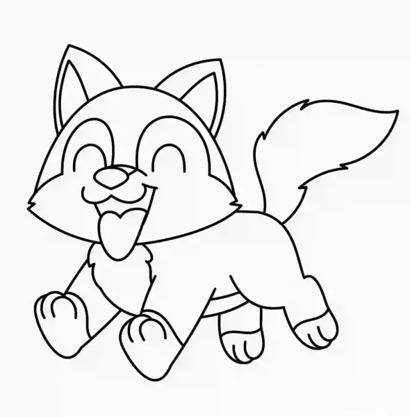  نقاشی سیاه قلم ساده کودکانه