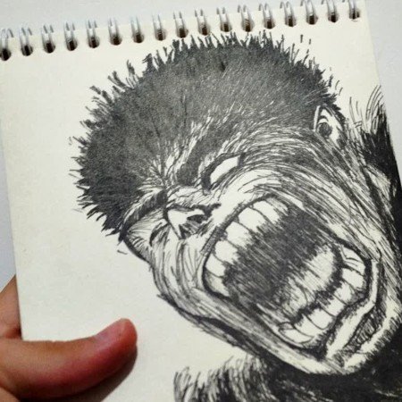  نقاشی سیاه قلم چهره