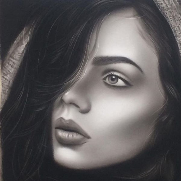  عکس چهره برای طراحی سیاه قلم ساده پسرانه