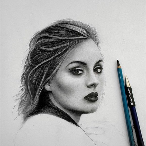  عکس چهره برای طراحی سیاه قلم ساده پسرانه