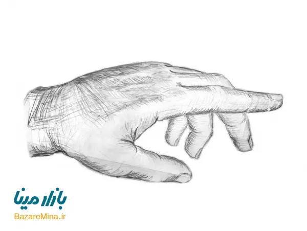  عکس نقاشی سیاه قلم ساده