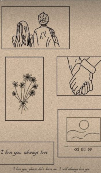  نقاشی سیاه قلم عاشقانه