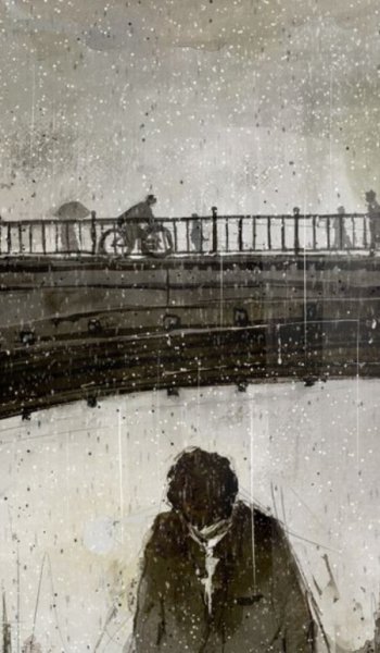  نقاشی عاشقانه دو نفره ساده