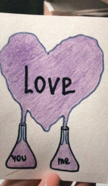  نقاشی عاشقانه دو نفره ساده