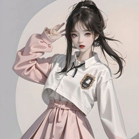  عکس دختر انیمه ای بامزه