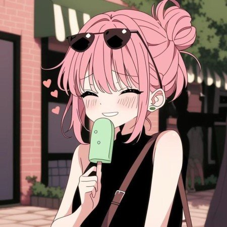  عکس دختر انیمه ای بامزه