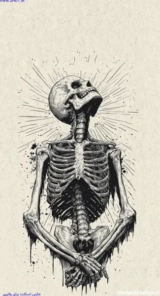  عکس اسکلت واقعی
